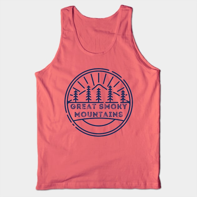 Great Smoky Mountains Tank Top by sjames90